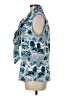 Tahari by ASL Blue Sleeveless Blouse Size M - photo 5