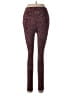 Athleta Animal Print Burgundy Casual Pants Size M (tall) - photo 2
