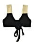 Cupshe Gold Swimsuit Top Size L - photo 1