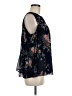 Lucky Brand 100% Polyester Blue Sleeveless Blouse Size M - photo 4