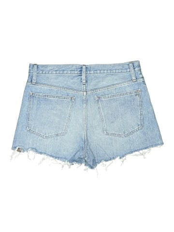 Madewell Relaxed Denim Shorts in Rosemount Wash: Destroyed Hem Edition (view 2)