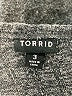 Torrid Gray Pullover Sweater Size 3X Plus (3) - photo 7