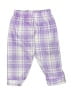 Mon Petit 100% Polyester Plaid Purple Casual Pants 9-12 MO / 12 MO - photo 1