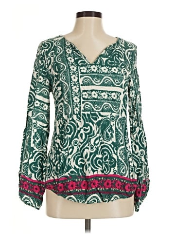 Renee C. Long Sleeve Blouse (view 1)