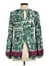 Renee C. 100% Rayon Green Long Sleeve Blouse Size M - photo 2