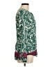 Renee C. 100% Rayon Green Long Sleeve Blouse Size M - photo 4
