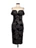premier amour Paisley Black Cocktail Dress Size 8 - photo 1