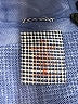 Sweaty Betty 100% Polyester Checkered-gingham Blue Raincoat Size M - photo 6