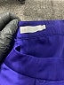 Assorted Brands 100% Polyester Solid Blue Formal Skirt Size EU 36 / US 6 - photo 4