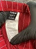 Shein 100% Polyester Stripes Burgundy Casual Skirt Size 4 - photo 4