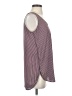 Ann Taylor LOFT 100% Polyester Burgundy Sleeveless Top Size XS - photo 4