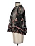 Alice McCall 100% Polyester Black 3/4 Sleeve Blouse Size 2 - photo 5