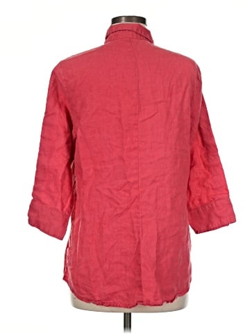 For Cynthia 3/4 Sleeve Button-Down Shirt (view 2)