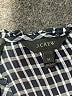 J.Crew 100% Cotton Checkered-gingham Black Long Sleeve Blouse Size M - photo 7