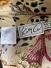 Kathy Che Animal Print Tan 3/4 Sleeve Blouse Size 10 - photo 7