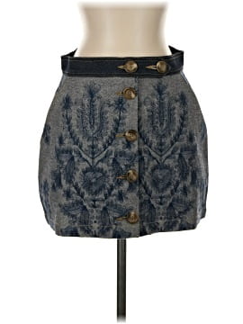 Antik Batik Denim Skirt