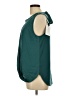 41Hawthorn 100% Polyester Teal Sleeveless Blouse Size L - photo 5