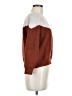 Shein Color Block Brown Pullover Sweater Size 6 - photo 4