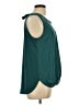 41Hawthorn 100% Polyester Teal Sleeveless Blouse Size L - photo 4