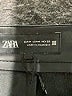 Zara 100% Polyurethane Black Skort Size M - photo 3
