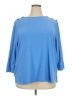 N Touch Blue Cardigan Size 2X - photo 1