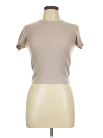 Pink Rose Short Sleeve Turtleneck (view 1)