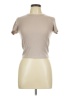 Pink Rose Tan Short Sleeve Turtleneck Size M - photo 1