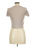Pink Rose Tan Short Sleeve Turtleneck Size M - photo 2