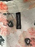 Massini Floral White Sleeveless Button-Down Shirt Size 2X - photo 7
