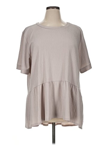 chic soul (chicsoul.com) Short Sleeve Blouse (view 1)