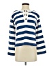 Evereve Stripes Blue Long Sleeve Top Size XS - photo 1