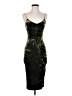 Assorted Brands 100% Polyester Stars Green Cocktail Dress Size S - photo 1