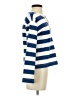 Evereve Stripes Blue Long Sleeve Top Size XS - photo 4
