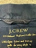 J.Crew 100% Cotton Blue Jacket Size S - photo 6