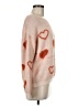Hem & Thread Hearts Orange Pullover Sweater Size M - photo 4