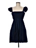 Shein 100% Polyester Solid Blue Casual Dress Size 6 - photo 1