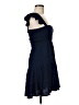 Shein 100% Polyester Solid Blue Casual Dress Size 6 - photo 4