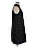 Apt. 9 Plaid Black Casual Dress Size M - photo 4
