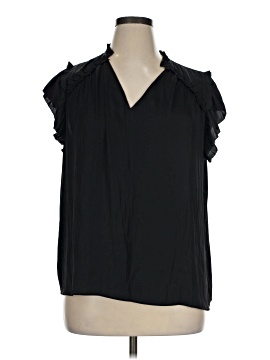 Ann Taylor Short Sleeve Blouse (view 1)
