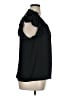 Ann Taylor 100% Polyester Black Short Sleeve Blouse Size XL - photo 4