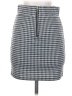 REVAMPED Houndstooth Gray Casual Skirt Size S - photo 1