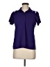 Antigua 100% Polyester Purple Short Sleeve Blouse Size M - photo 1