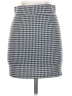 REVAMPED Houndstooth Gray Casual Skirt Size S - photo 2