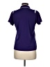 Antigua 100% Polyester Purple Short Sleeve Blouse Size M - photo 2
