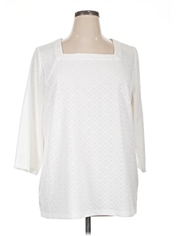 Kim Rogers 3/4 Sleeve Top (view 1)