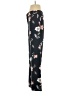 Ann Taylor LOFT 100% Polyester Floral Black Casual Pants Size 0 - photo 5