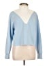 Sincerely Jules Color Block Blue Pullover Sweater Size L - photo 1