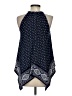 MICHAEL Michael Kors Blue Sleeveless Blouse Size S - photo 2