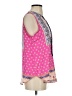 Brixon Ivy 100% Polyester Pink Sleeveless Blouse Size S - photo 4