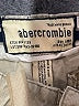 Abercrombie 100% Cotton Solid Tan Cargo Shorts Size 14 - photo 3